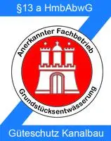 Zertifikat für Grundstücksentwässerung Zertifikat für Grundstücksentwässerung